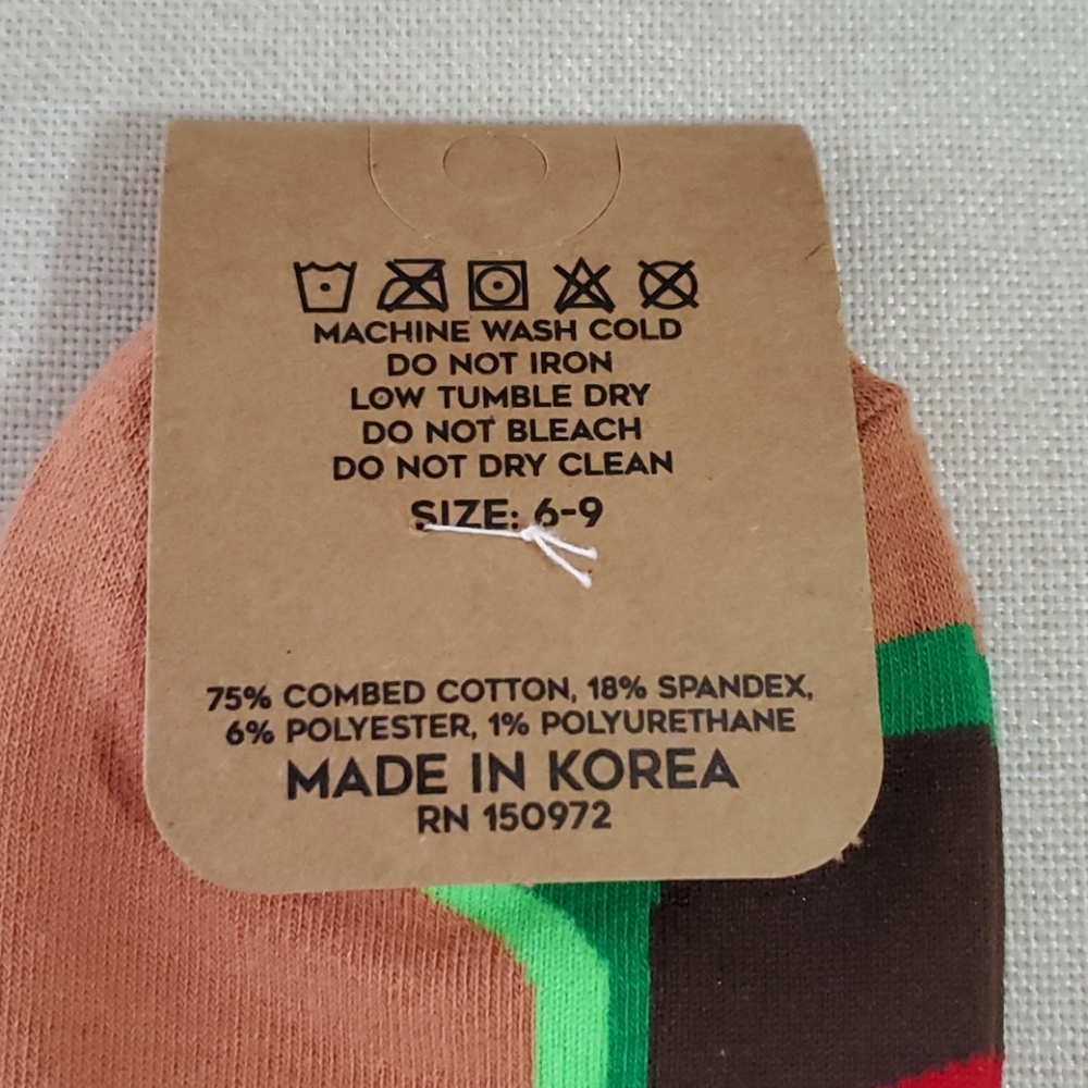 Hot Dog Socks NWT B - Picture 3 of 6